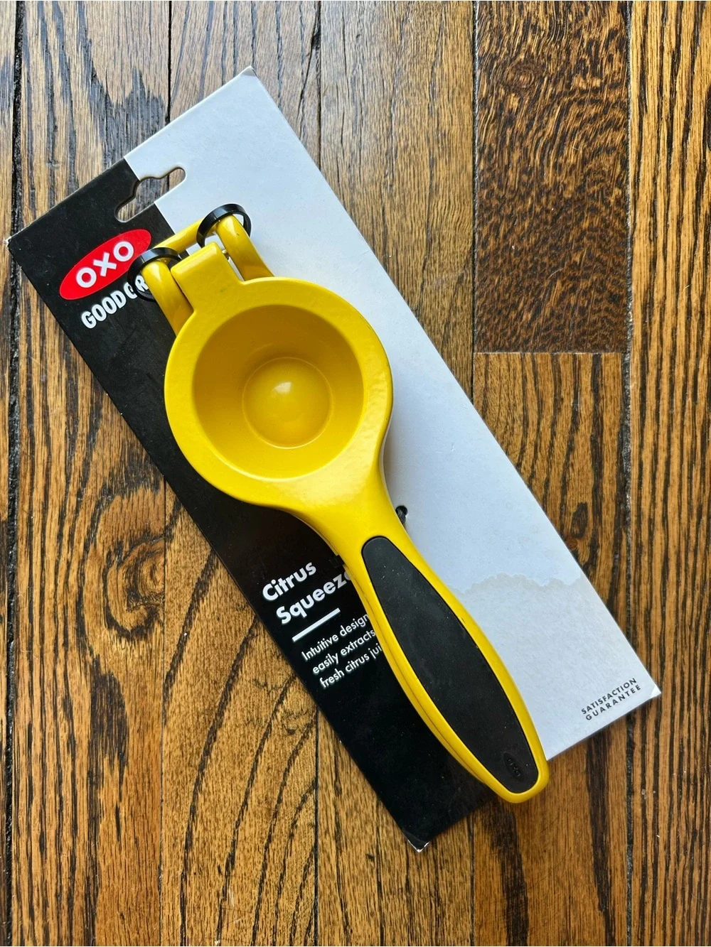 OXO Softworks Citrus Squeezer: Aluminum Handheld Lemon Lime Juicer NWT